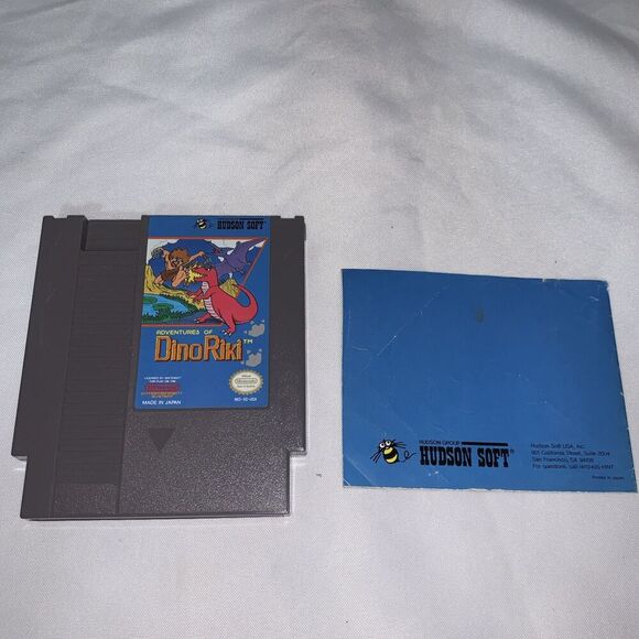 Nintendo Game Adventures of Dino-Riki (Nintendo Entertainment System, 1989) - Picture 8 of 8